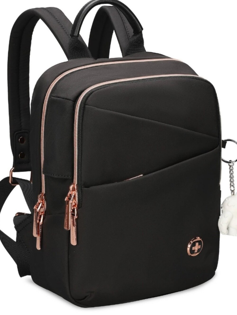Swissdigital Black KATY ROSE NG M Laptop/Tablet Backpack NWT